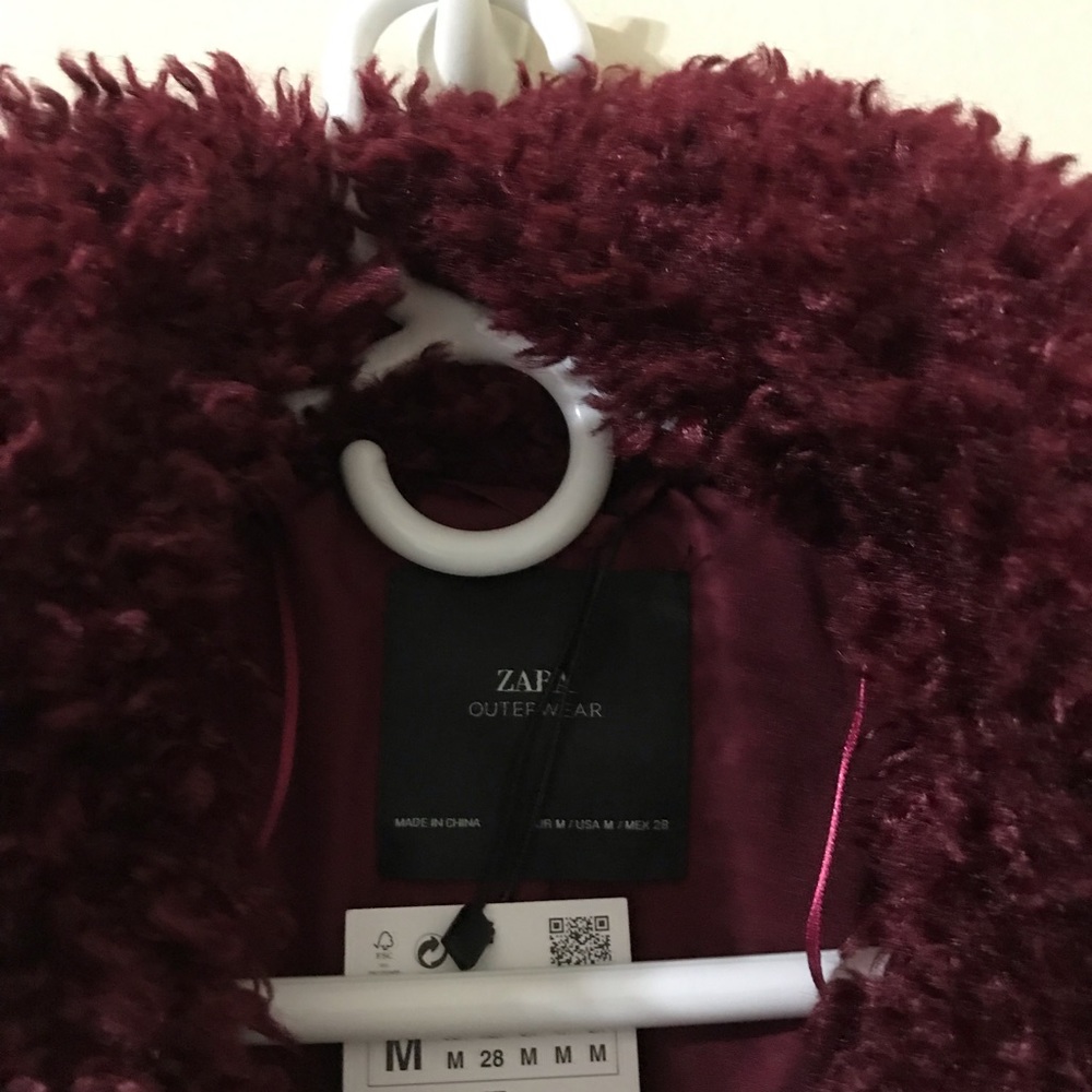 🎉HOST PICK🎉ZARA Soft Fur Coat - Picture 9 of 9